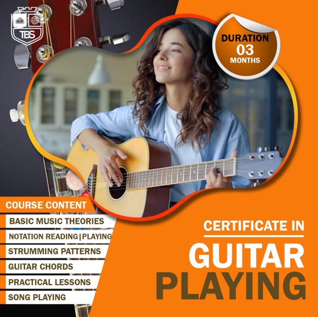 Certificate in Guitar Playing – Basic